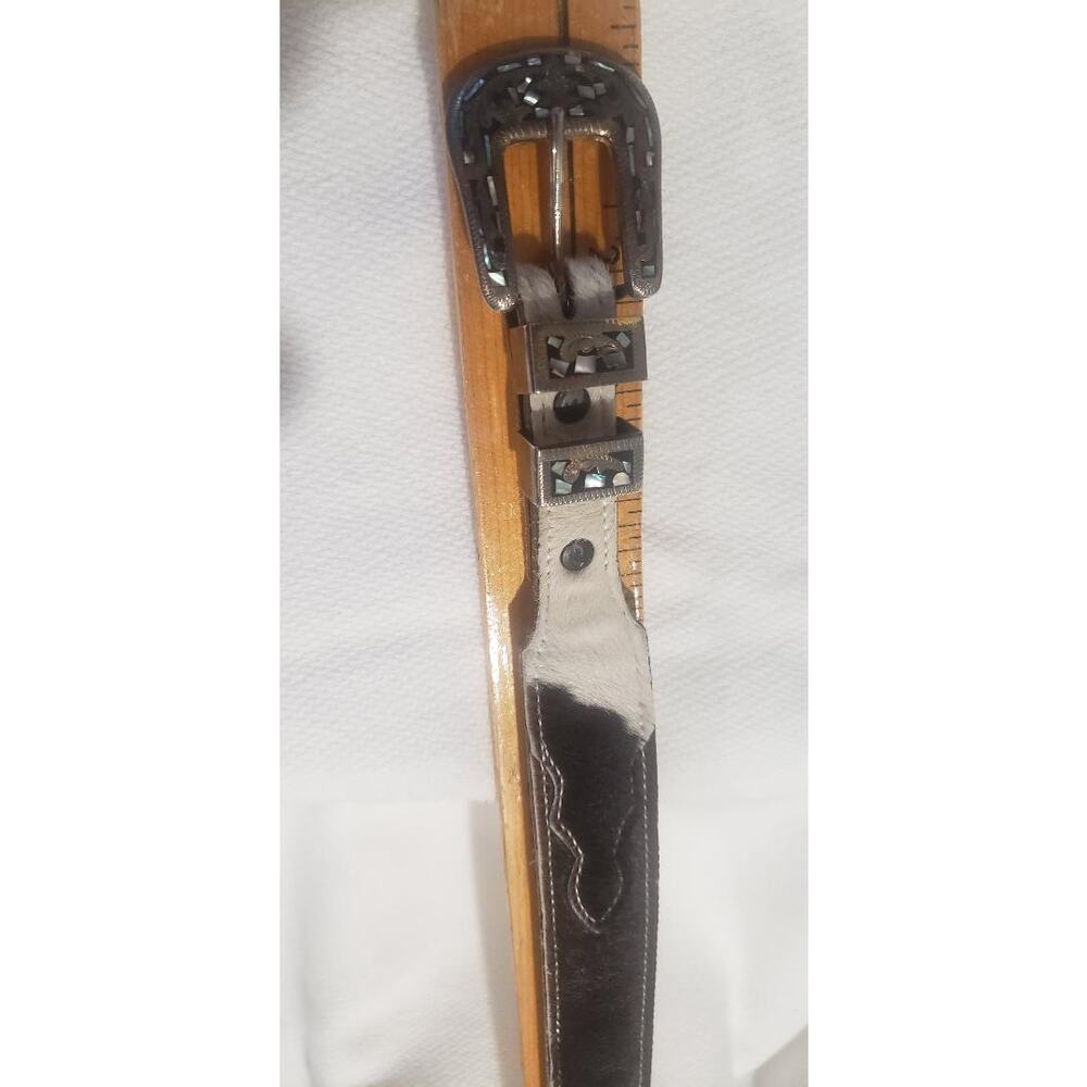 WOMENS WESTERN PONY HAIR BELT MADE IN MEXICO 26 INCHES